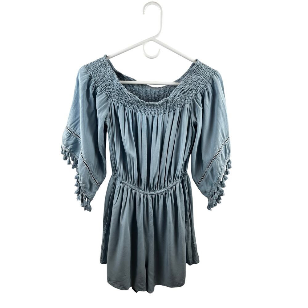 Off-the-Shoulder Romper brand Love fire women's size Small